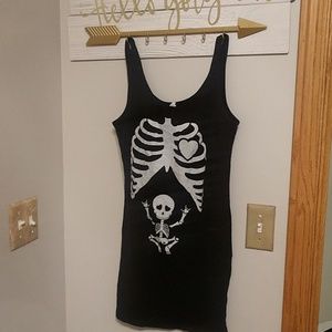 Maternity Halloween tank